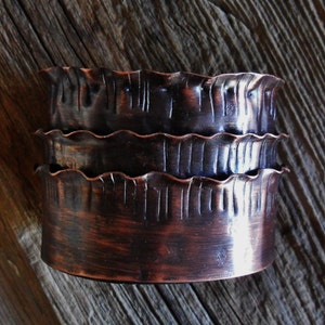 Copper Cuff Bracelet, Mens Copper Cuff Bracelet, Original Metal Cuff Bracelet