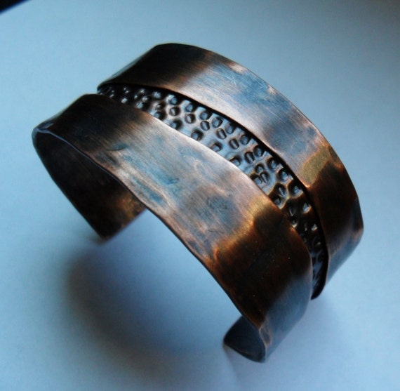 Mens Copper Jewelry Mens Copper Cuff Bracelet Womens Copper | Etsy