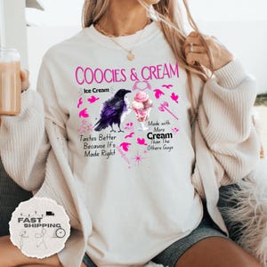Brynne Inspired Book Shirt, Cookie & Cream Ice Cream T Shirt, Butcher Blackbird Dark Romance Comfort Colors Shirt, Gift For Book Lover