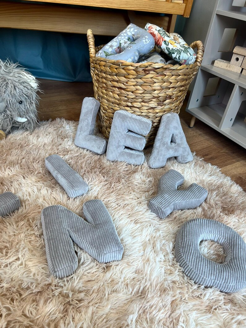 Letters 3D Baby Name | Personalized Decoration for a Child's Room ...