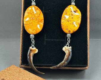 Porcupine Claw Earrings