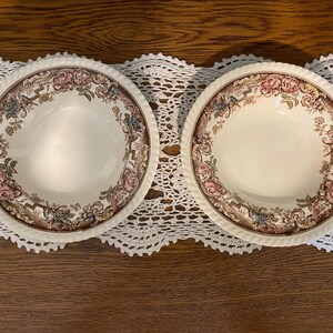 Vintage Johnson Brothers Devonshire Soup/Salad Bowls.