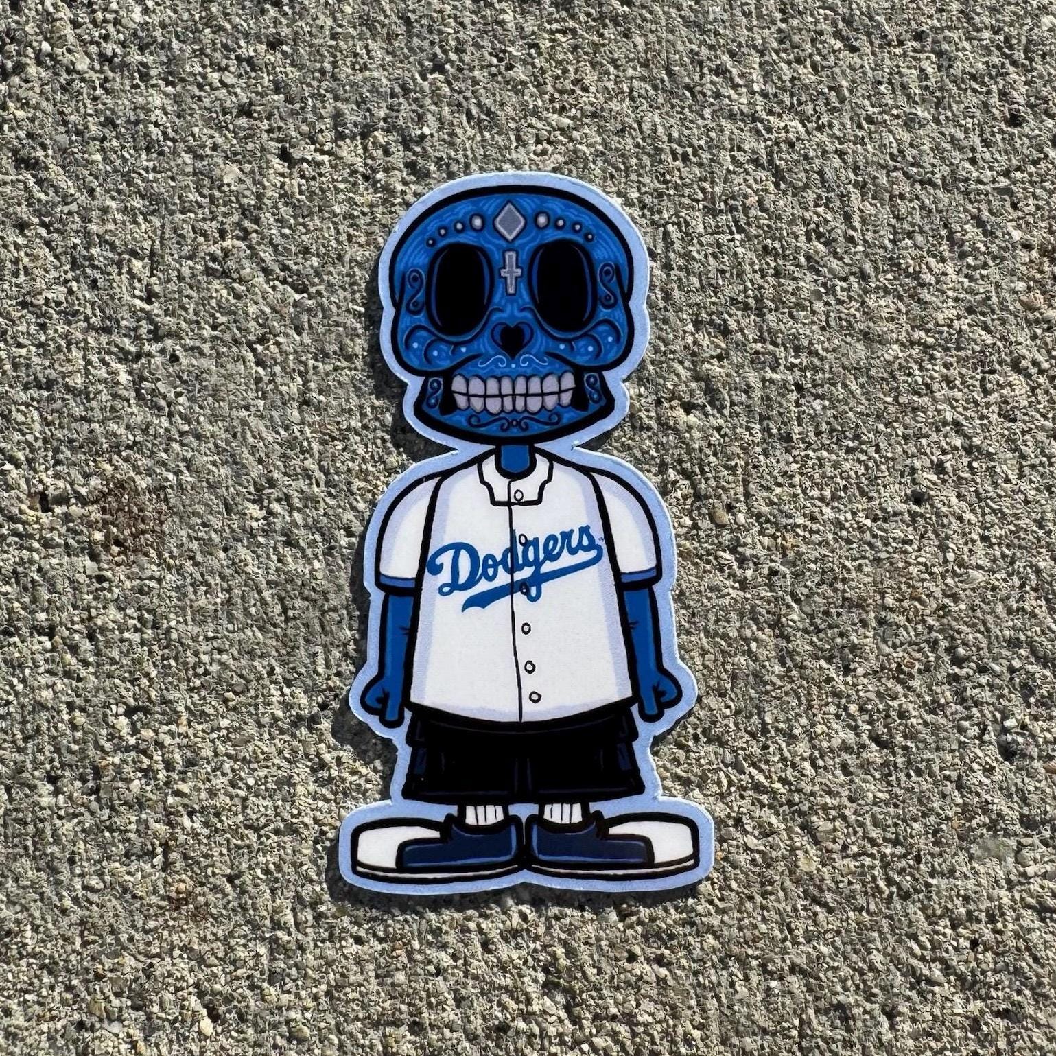 Dodgers | Sugar Skull - Etsy