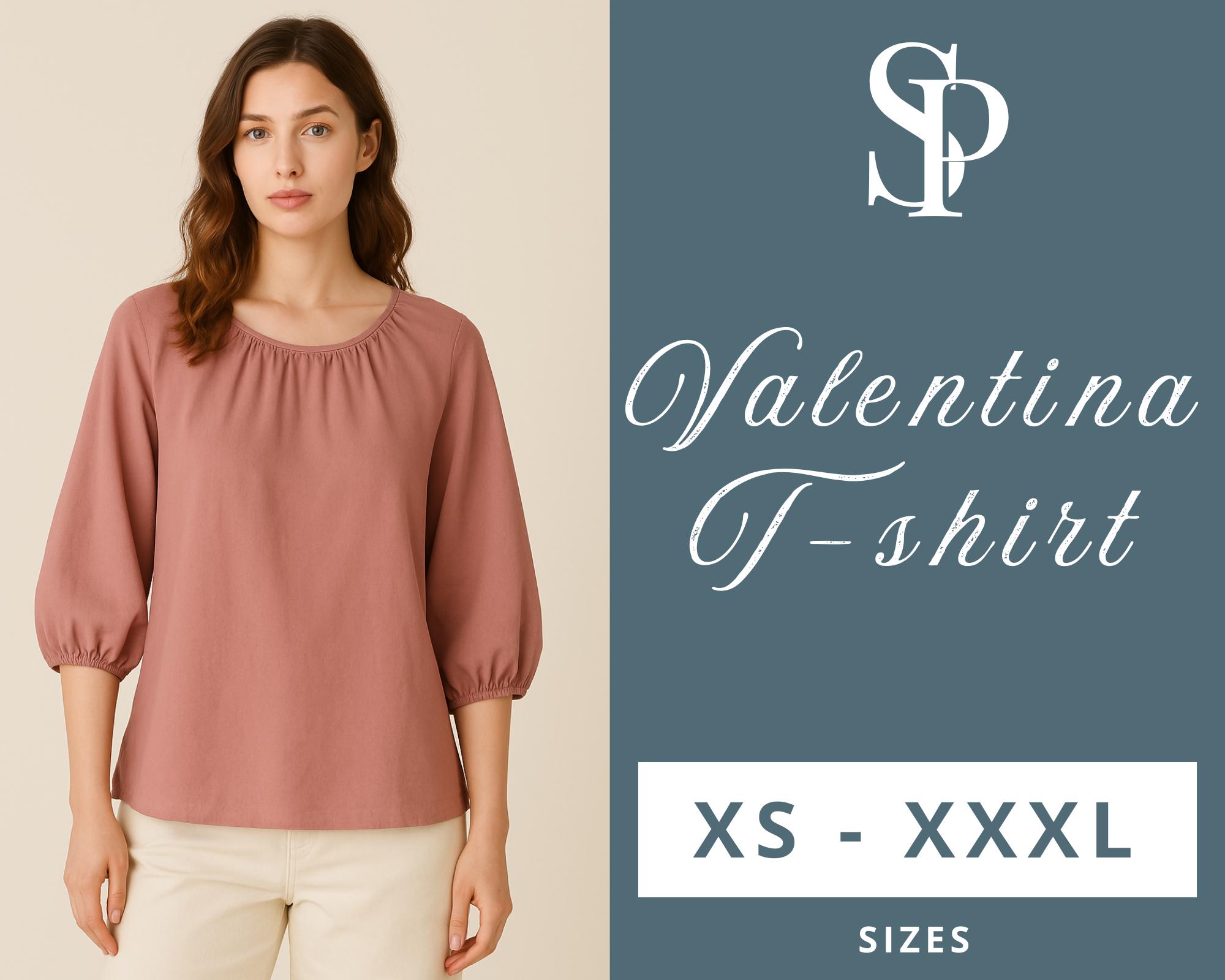 Women's Blouse Sewing Pattern PDF | Raglan Sleeve Top | Beginner Sewing Project | Digital Download | xxs -xxxl Sizes | DIY Clothing