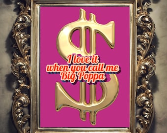 Notorious BIG | Biggie | Rap | Hip Hop | Golden Era | Poster