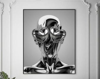 Chrome Hearts Modern Luxurious Print Home Wall Art Rich
