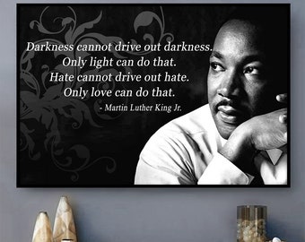 Martin Luther King Dream Famous #3 Poster Canvas Print Art Decor Wall 
