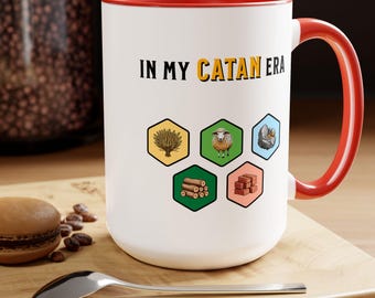 In My Catan Era Coffee Mug Catan Board Game Funny Catan Coffee Cup Board Game Lover Gift Catan Fan Mug Office Gift for Her Gift for Him