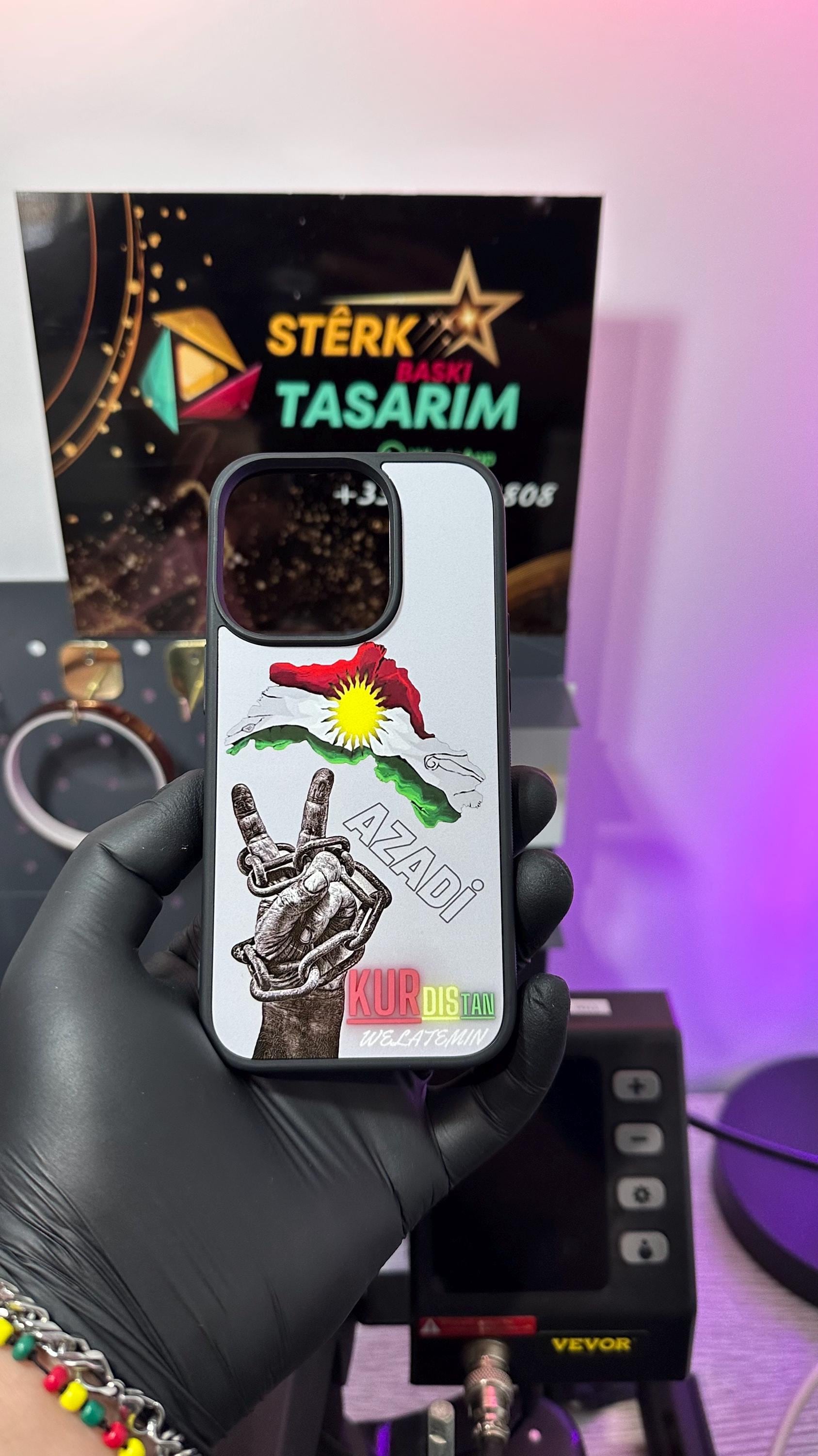 KURDISTAN Flag Phone Case (for iPhones)