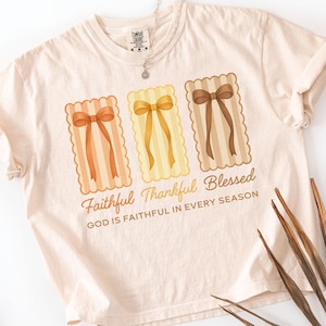 Grateful Thankful Blessed Png, Coquette Fall Season Png, Faith Based Autumn Sublimation, Christian Fall Bow Png, Religious Fall Png