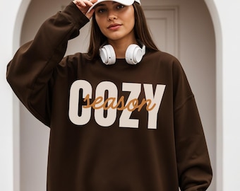 Cozy Season PNG, Fall Shirt PNG, Autumn Sublimation PNG, Thanksgiving Png, Winter Png, Fall and Winter Shirt Design Png