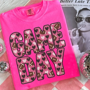 Gameday PNG, Retro Football PNG, Football Mom PNG, Football Shirt Png, Checkered Star Football Shirt Sublimation, Game Day Digital Download