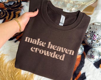 PNG "Llena el cielo", diseño de camiseta cristiana desgastada, sublimación de versículos bíblicos minimalistas, descarga digital de fe