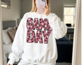 Gameday PNG, Retro Football PNG, Football Mom PNG, Football Shirt Png, Checkered Star Football Shirt Sublimation, Game Day Digital Download