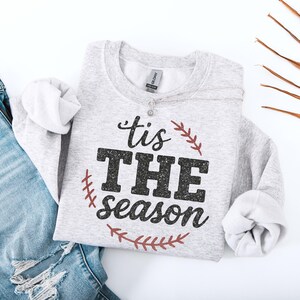 Tis The Season PNG, Baseball Mom PNG, Game Day Baseball PNG, Retro Coquette Baseball Bow Design, Baseball Mama Png, Ballpark Mama Png image 7
