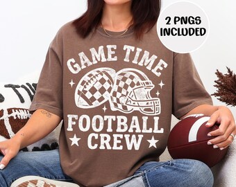 Time de futebol americano PNG, Camisa de futebol retrô da moda PNG, Capacete de futebol xadrez, Mãe engraçada do futebol PNG, Design de sublimação para o dia do jogo