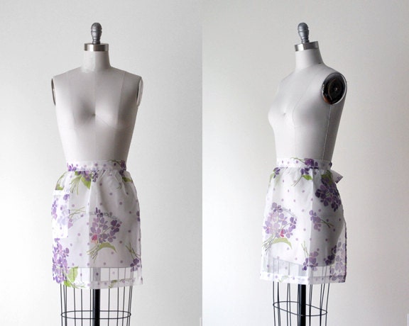 1960s primary color apron dress