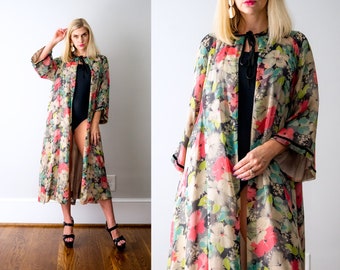 Long chiffon kimono jacket hot sale