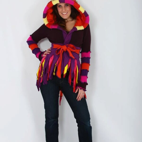 RESERVED for Leta - Custom Tattered Pixie Coat by Enlightened Platypus