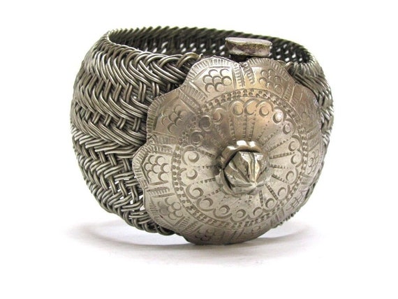 The Heaviest Vintage Native American Navajo Hand Tooled Sterling Silver Bracelet- 223 Grams!!! The Heaviest Vintage Native American Navajo Hand Tooled Sterling Silver Bracelet- 223 Grams!!!
