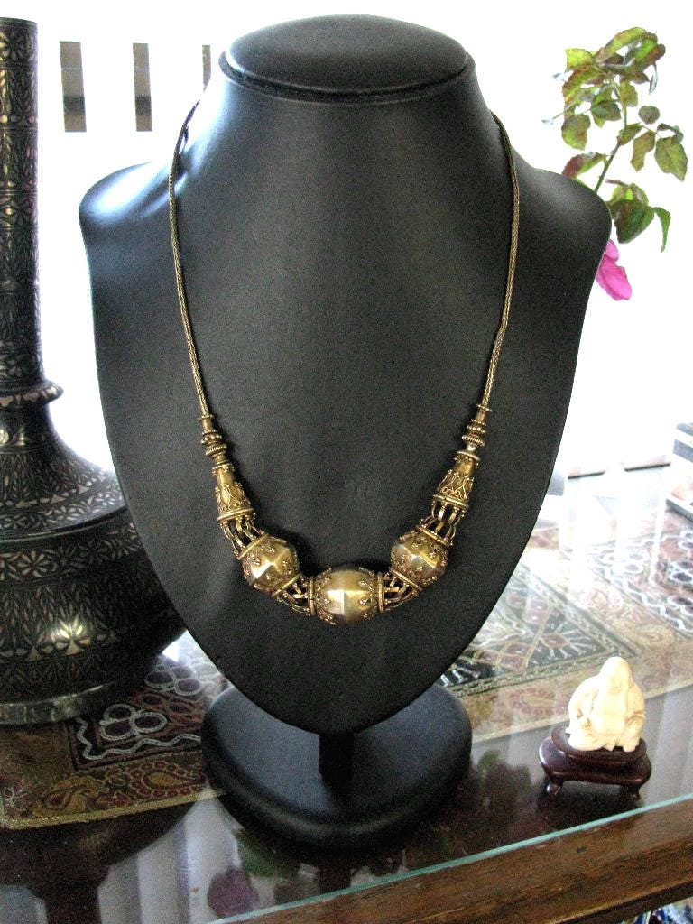 RESERVED SOLD Antique Sri Lanka Necklace Sri Lankan 22ct Etsy