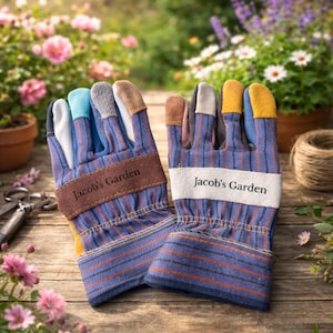Personalized Gardening Gloves - Etsy