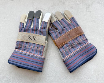 Personalisierte Handschuhe, Arbeitshandschuhe, Gartenhandschuhe, Gartengeschenk für Männer Frauen