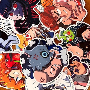 Anime Character Stickers