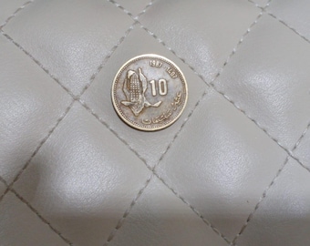 Maroc 10 santimat / centimes - Hassan II Pièce FAO Y84 1987