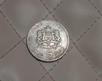 5 Dirhams 1980 (1400) Maroc Morocco -coin