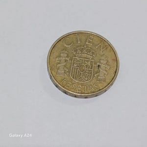CIEN 1 peseta España 82 Juan Carlos 1 Rey de España 2001