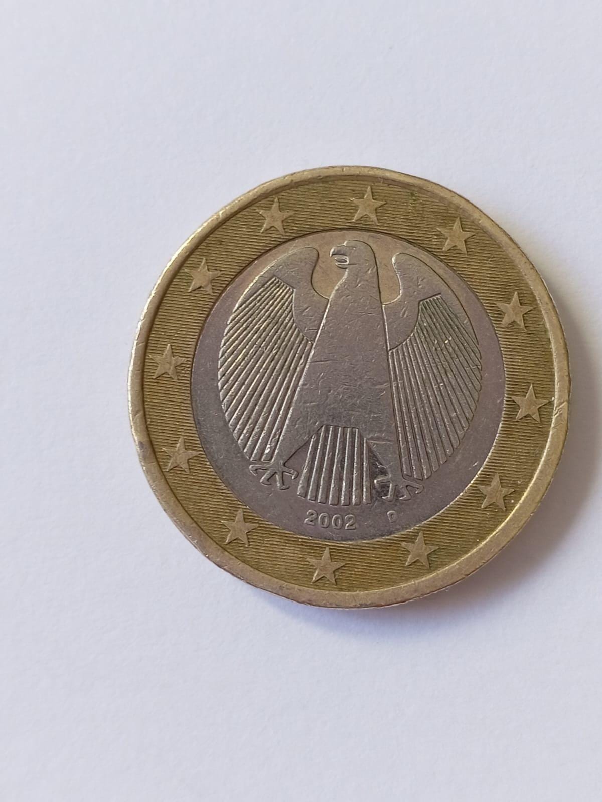 1ユーロコイン ドイツ 2002年製 1 Euro 2002 A - Etsy