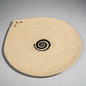 ceramic plates, dinner tableware , modern ceramic , handmade ceramic