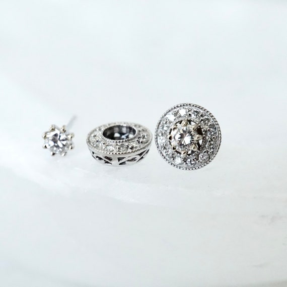 Diamond Earring Jackets 001-150-11234 - Harris Jeweler Troy | Harris  Jeweler | Troy, OH