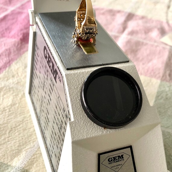 Oval tourmaline diamond ring, statement ring, gem… - image 10