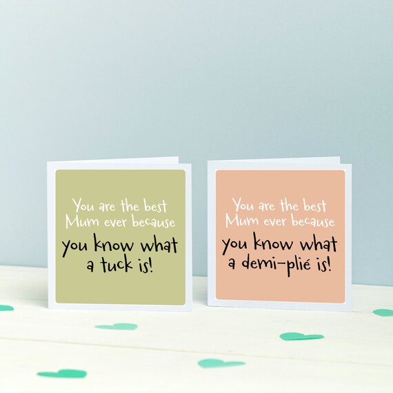 Mother's Day Card "You Are The Best Mum Ever" Humour Greeting Celebration Card Mother's Day Card "You Are The Best Mum Ever" Humour Greeting Celebration Card