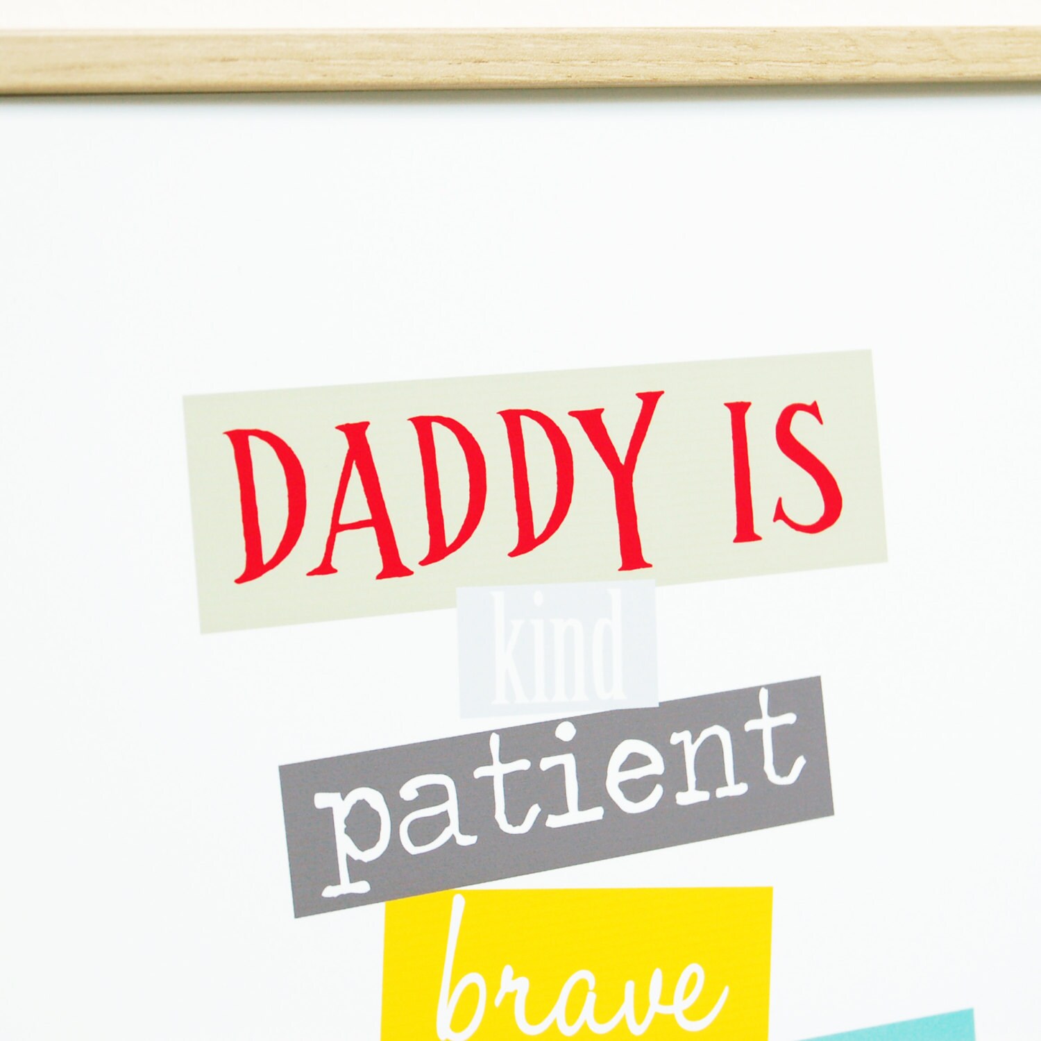 Father Print Dad Print Daddy Gift Print Father's Day Etsy