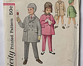 Age 6-7 years vintage 1960\u2019s J T Morgan tweed wool boys coat