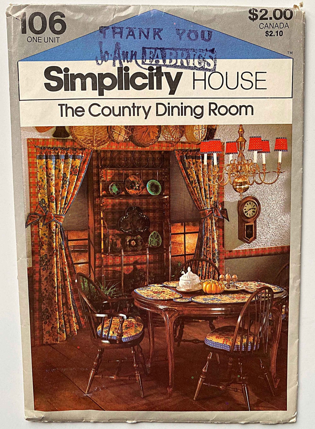 Vintage Country Dining Room Curtains Window Shades Cushions - Etsy