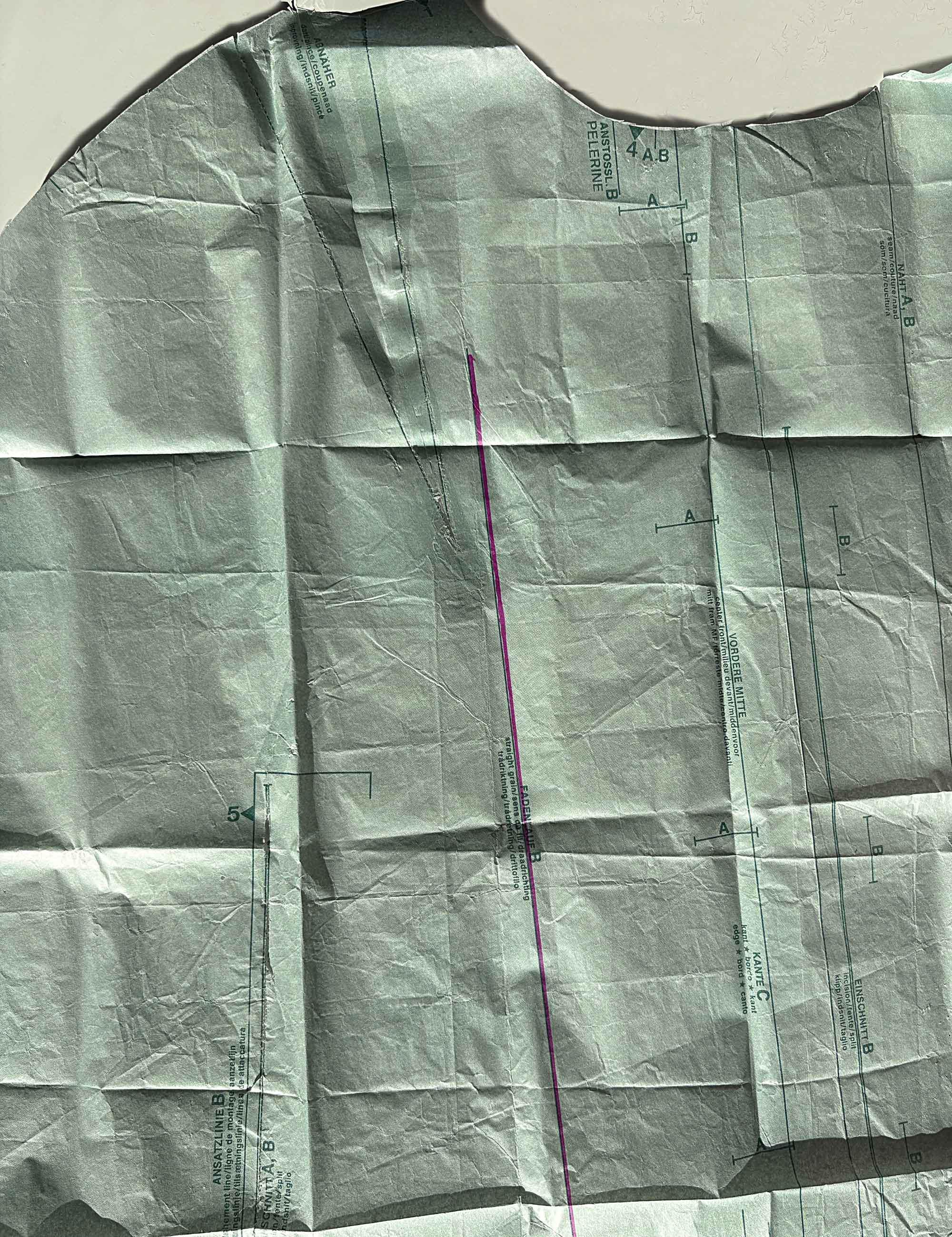 RARE Vintage 70's Misses' Capes in 2 Lengths Burda 6 0119 Sewing ...