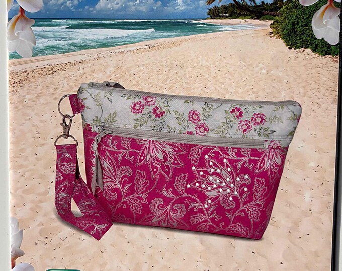 Moui Pattern Maui Glam Bag Sewing Pattern #126 Pink Sand Beach Designs by Nancy ...