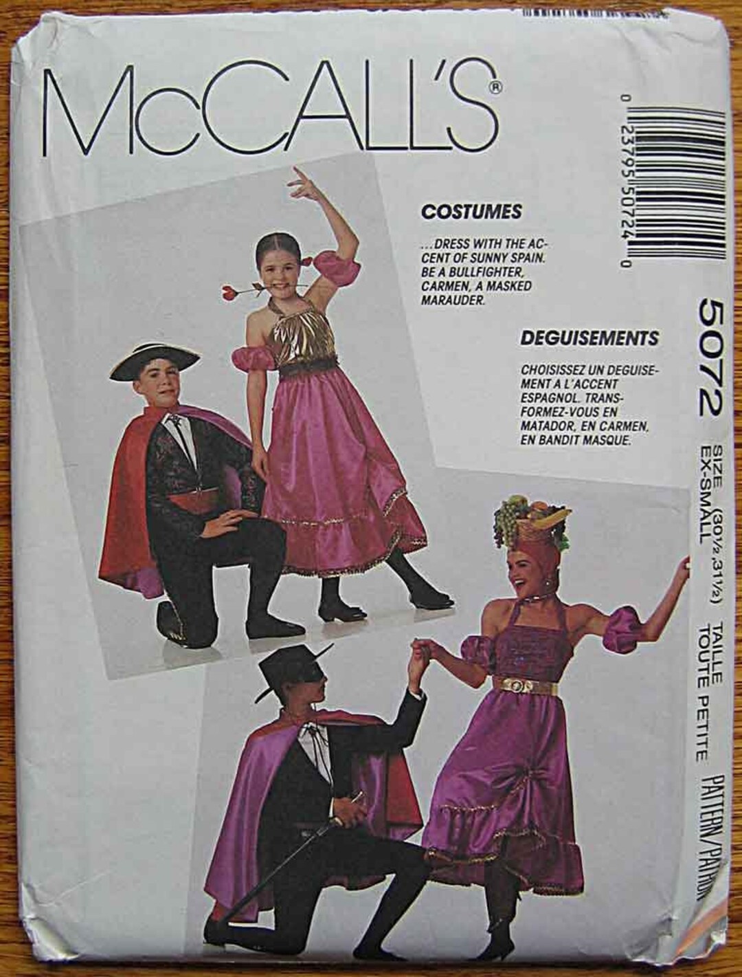 RARE Adults/teens' Halloween Costumes, Spanish Bullfighter, Carmen ...