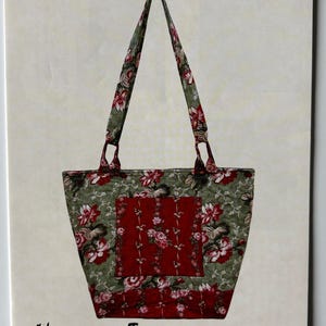 Newport Tote #115 by Joan Hawley Lazy Girl Designs UNCUT, Purse, Fabric Handbag, Accessories