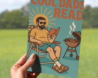 Coole vaders lezen | Afdrukbare Kindle-inzet | Boekachtig kunstwerk | Kindle-hoesdecor | Geïnspireerd op Booktok