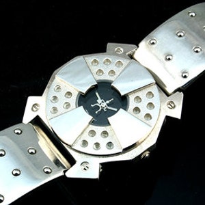 Vintage Unsex Mens Watch Hi Tek London Alexander Cyber Goth