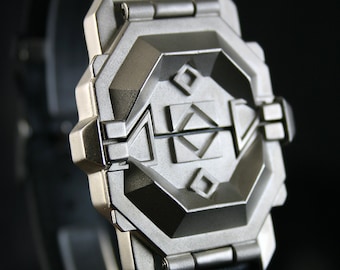 vintage unsex mens watch Hi Tek London Alexander Cyber Goth unusual