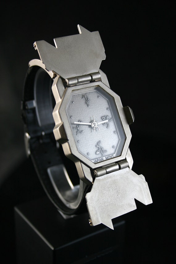 Vintage Unisex Mens Watch Cyber Goth Futuristic Retro Sci Fi Vintage Unisex Mens Watch Cyber Goth Futuristic Retro Sci Fi