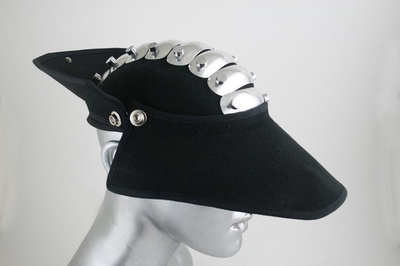 Your Next Favorite Edgy Black Wool Hat Black Wool Felt Top Hat for Men | Ferrecci main image 4