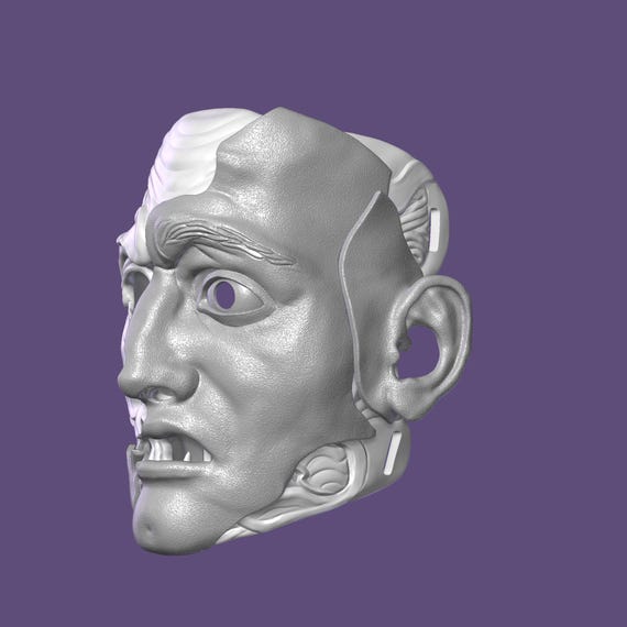 Mask F - Alessandro Venturella Vman - Slipknot- 3D Print Model - Etsy