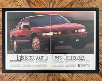 Oldsmobile Cutlass Supreme Not Your Fathers Oldsmobile Vintage Car Ad